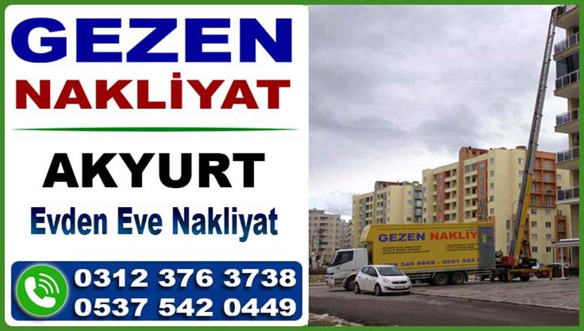 Akyurt evden eve nakliyat