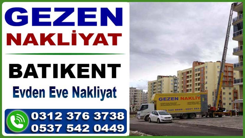 Batıkent evden eve nakliyat