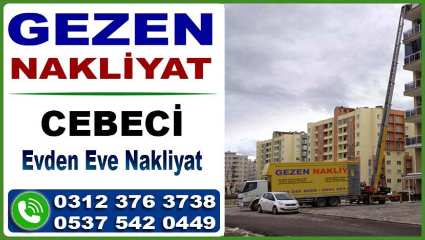 Cebeci evden eve nakliyat