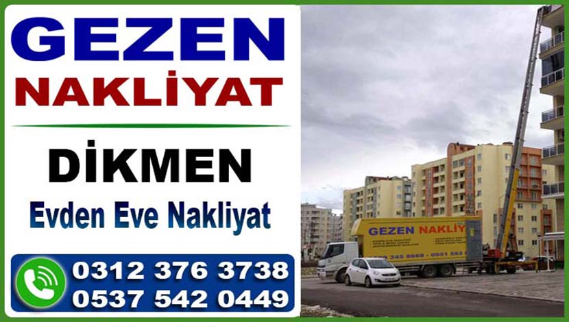 Dikmen evden eve nakliyat