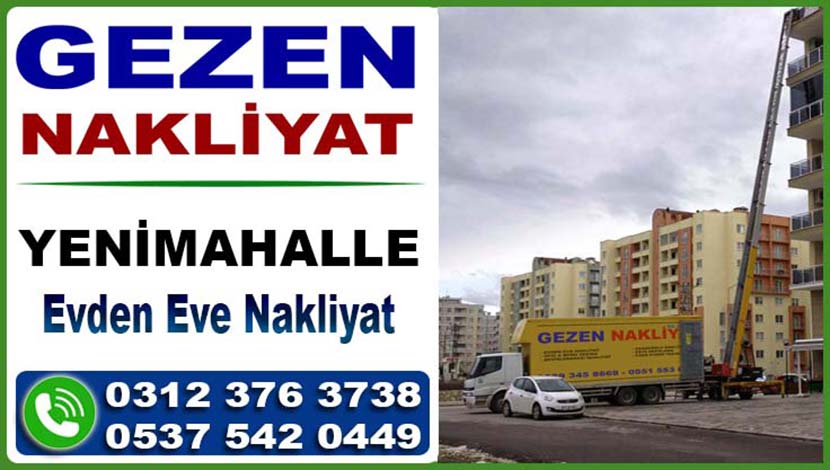 Yenimahalle evden eve nakliyat